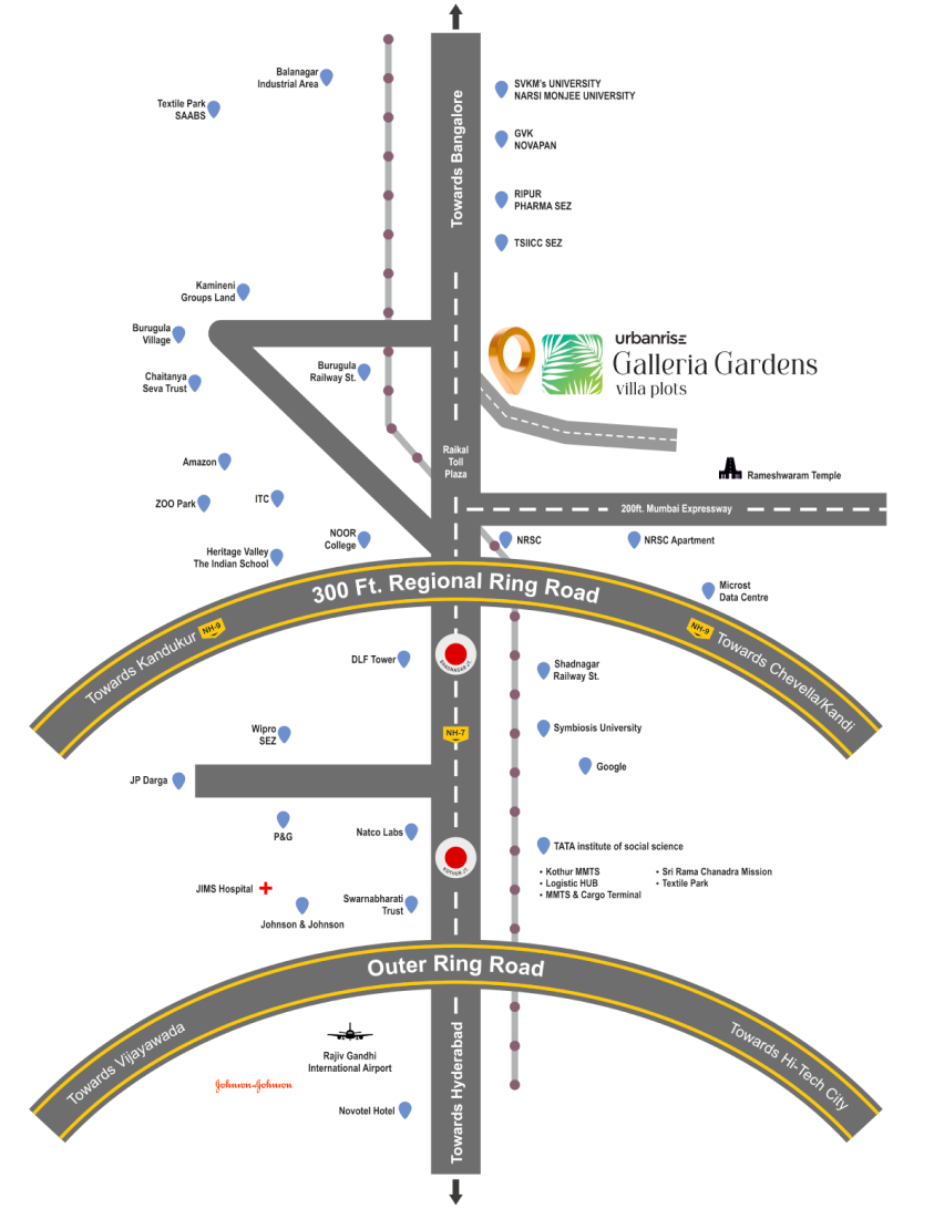 villa plots shadnagar